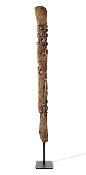 Totempfähle, Peru, 600-1000 n. Chr., Stachelpalmenholz