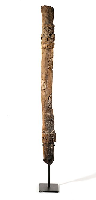 Totempfähle, Peru, 600-1000 n. Chr., Stachelpalmenholz