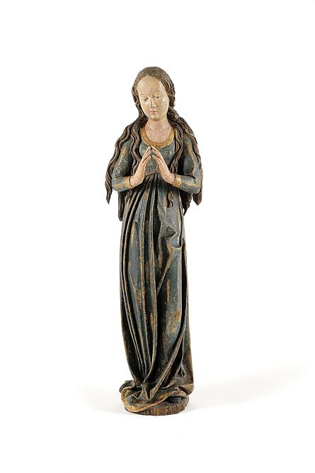 Madonna, Oberösterreich, 1500, Lindenholz